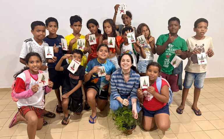 Mais de 280 estudantes participaram das oficinas artísticas do Penedo Luz 2025