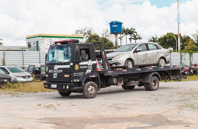 Integração entre SMTT e Polícia Civil recupera veículos furtados na capital