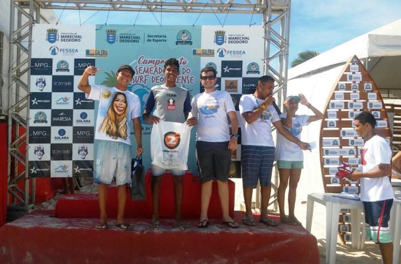 Deodorense Victor Ramos é o grande campeão do Campeonato Semeadores do Surf Deodorense