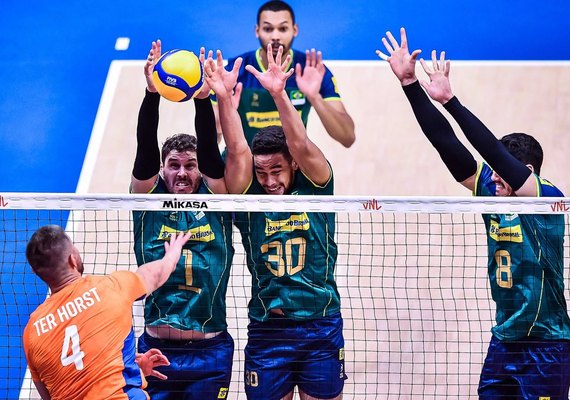 Brasil sobra diante da Holanda e chega a 7 triunfos na Liga das Nações
