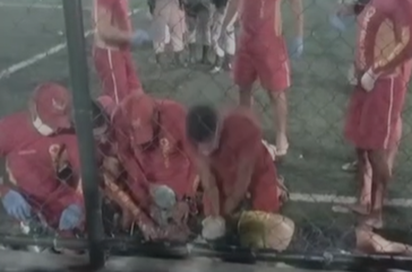Homem morre após sofrer infarto em partida de futebol, na Pajuçara