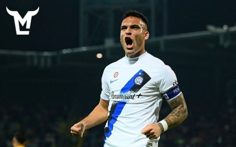 Artilheiro do Italiano, Lautaro quebra jejum e Inter goleia o Frosinone antes de 'jogo da taça'