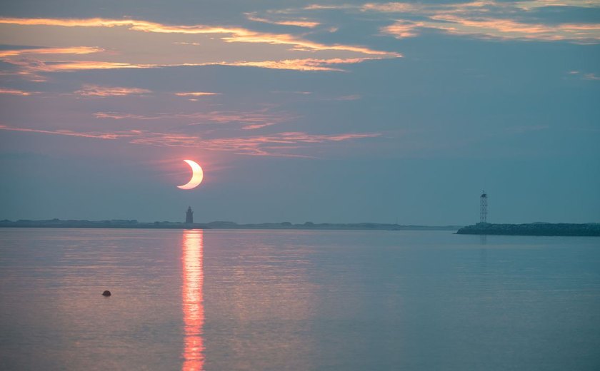 Eclipse anular do sol neste sábado poderá ser visto do Brasil