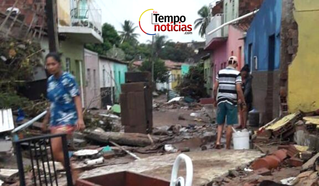 Santana do Ipanema recebe a campanha dos que não ajudaram a cidade durante as enchentes
