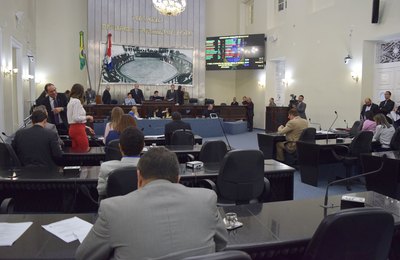 Plenário aprova 45 matérias e cria 7 Frentes Parlamentares 