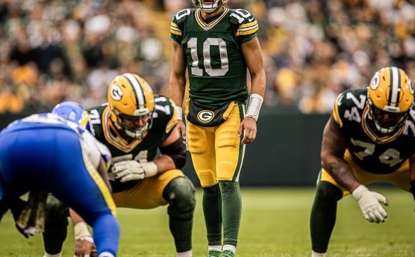 Jordan Love, do Green Bay Packers, assina novo contrato e se torna o quarterback mais bem pago da história da NFL