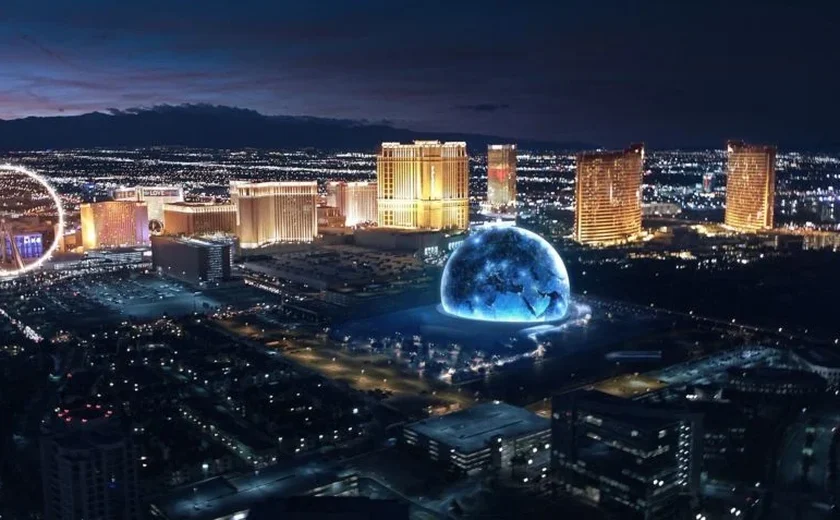 Capacete de Ayrton Senna será projetado na esfera gigante de Las Vegas