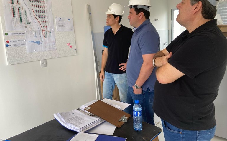 Minha Casa, Minha Vida: obra do Residencial Prefeito Gileno avança em Palmeira dos Índios