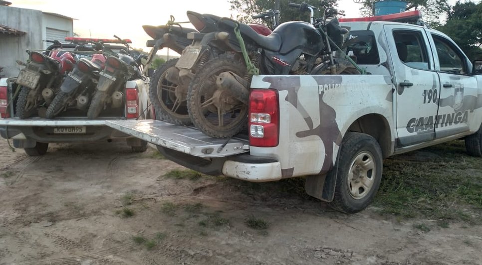 Dono de fábrica é preso com cinco motos roubadas em Sergipe / Foto: Foto: Polícia Militar/SE