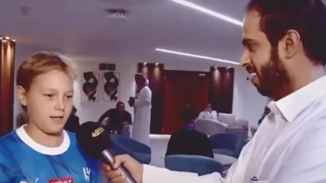 'Vai ser uma nova experiência', diz David, filho de Neymar sobre a chegada ao Al-Hilal; veja vídeo com a entrevista