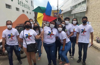 Assistência Social de Major realiza ação em apoio ao dia mundial contra o trabalho infantil