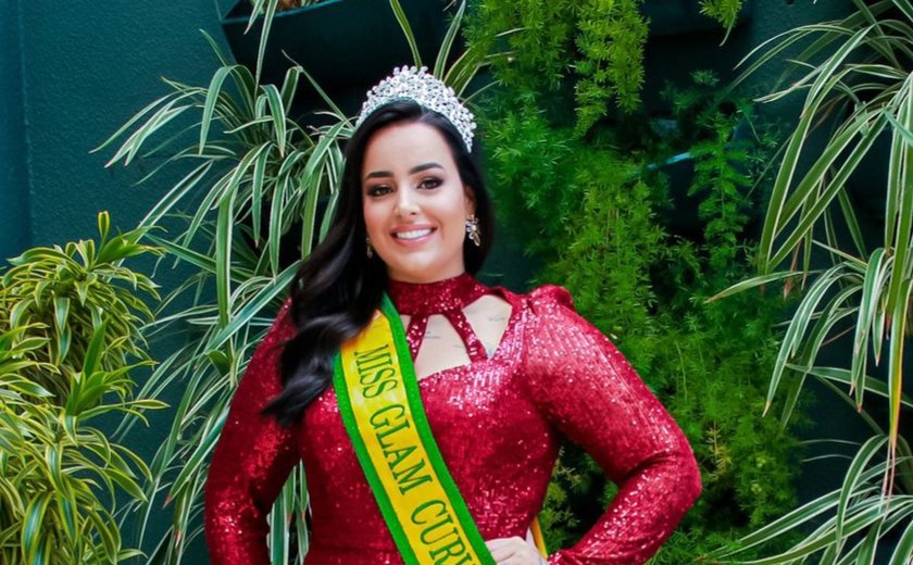 Representante de Alagoas é a vencedora do Miss Glam Curvy Brasil 2023