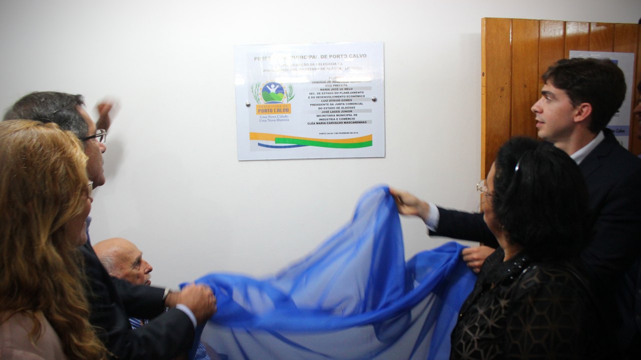 Delegacia da Junta Comercial é inaugurada em Porto Calvo