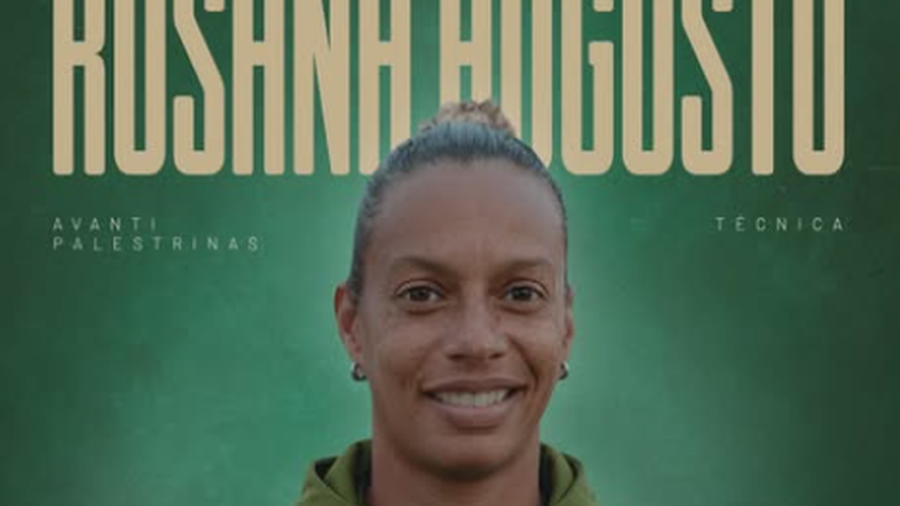 Ex-Flamengo, Rosana Augusto é anunciada pelo Palmeiras como nova técnica do time feminino