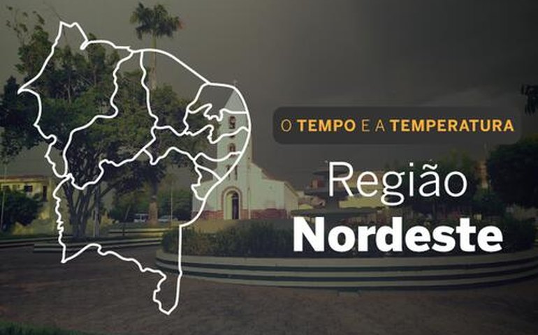 Nordeste terá possibilidade de chuva em praticamente todo o litoral, neste domingo (11)