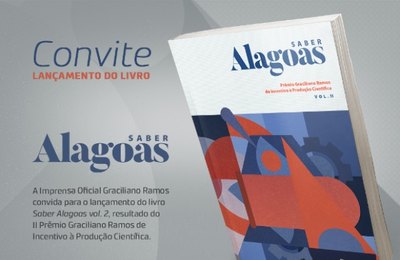 Imprensa Oficial lança livro com trabalhos de jovens cientistas alagoanos