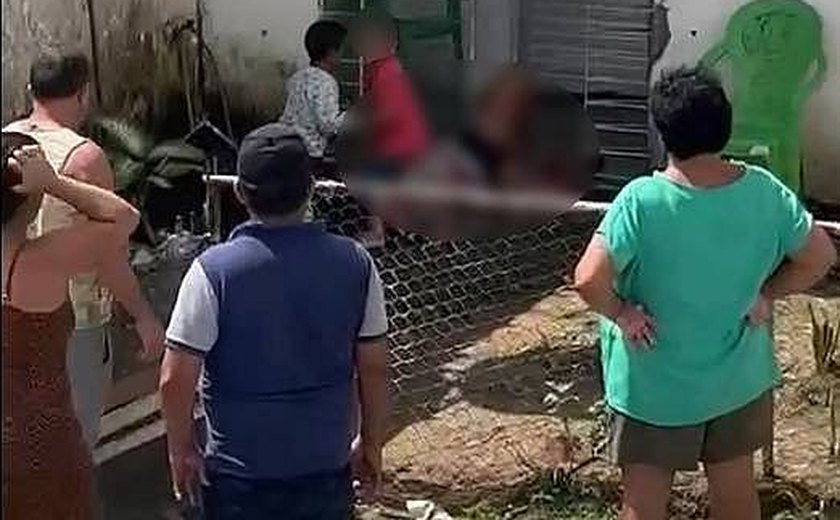 Mulher é esfaqueada na frente dos filhos em Campestre