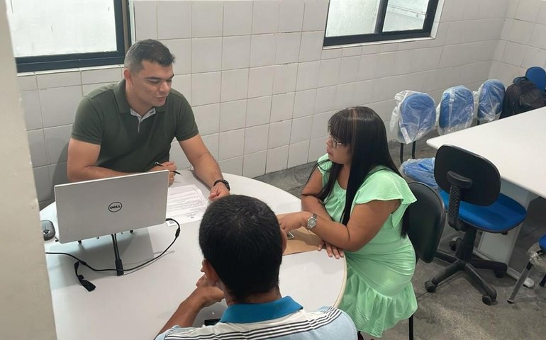 Base de Segurança Comunitária do Vergel do Lago realiza audiência de conciliação de divórcio