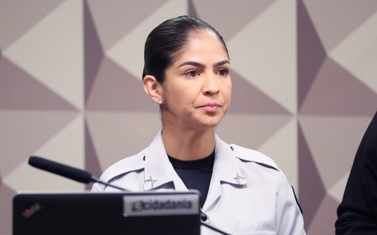 PM agredida em atos antidemocráticos diz na CPMI que manifestantes estavam organizados