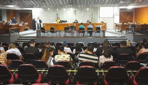 Primeiro dia do julgamento / Foto: Foto: Deivide Sacramento/TV Atalaia