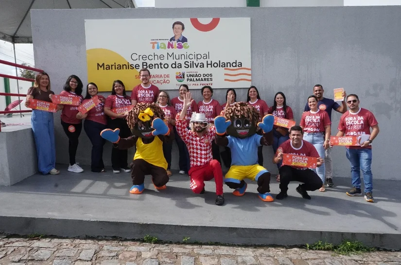 Prefeitura de União dos Palmares abre matrículas para a nova Creche Municipal Tia Nise