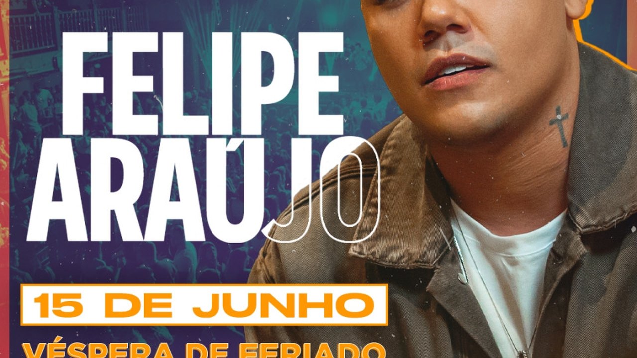 Felipe Araújo leva turnê “Check” ao Villa Country dia 15 de Junho
