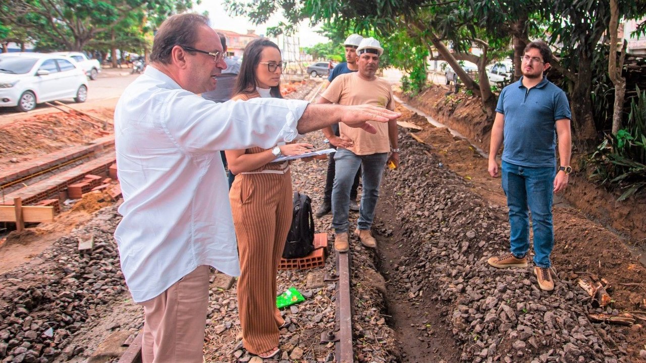Obras da Ciclovia do Trabalhador avançam em várias frentes