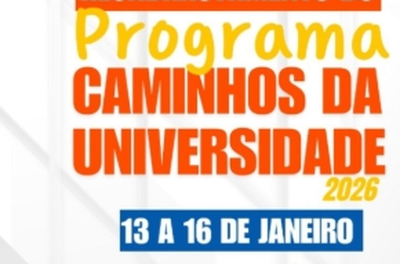 Prefeitura de Palmeira iniciará recadastramento do Programa Caminhos da Universidade 2026 na terça (13)