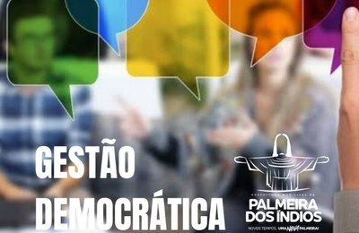 Prefeitura de Palmeira homologa inscrições para a gestão democrática nas escolas