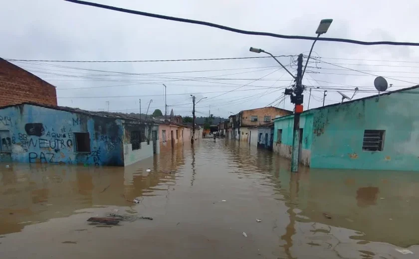 Rios e lagoas de Alagoas seguem em estado de alerta
