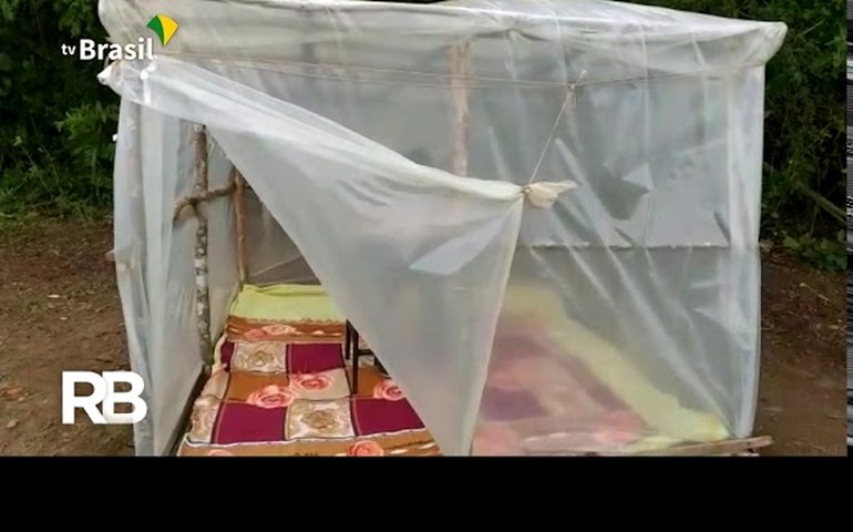 Família usa a criatividade para ajudar o filho nas aulas on-line