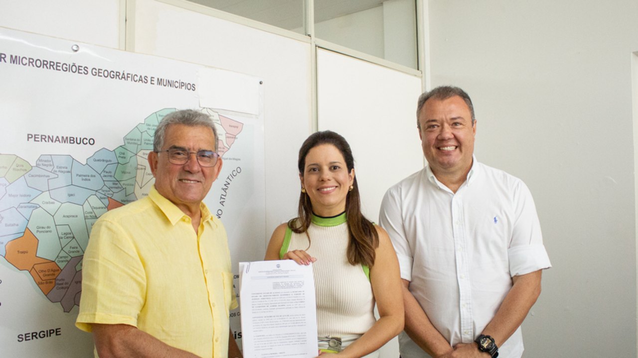 Sedetur e Prefeitura de Pão de Açúcar firmam convênio para construção da orla da Vila Limoeiro