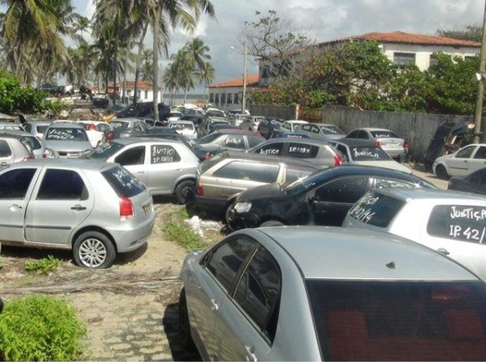 Detran/AL desafogará batalhões e delegacias que possuem veículos apreendidos