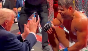 “Borrachinha” e trump no UFC. Fonte: Internet