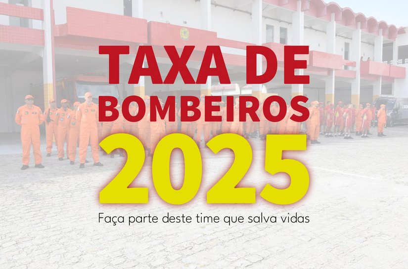 Primeira remessa de boletos físicos da Taxa de Bombeiros vence no próximo dia 30