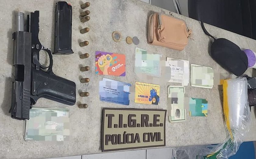 Polícia recupera pistola e munições extraviadas no Pontal da Barra