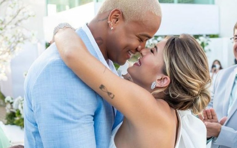 Filha de Léo Santana e Lore Improta nasce em Salvador