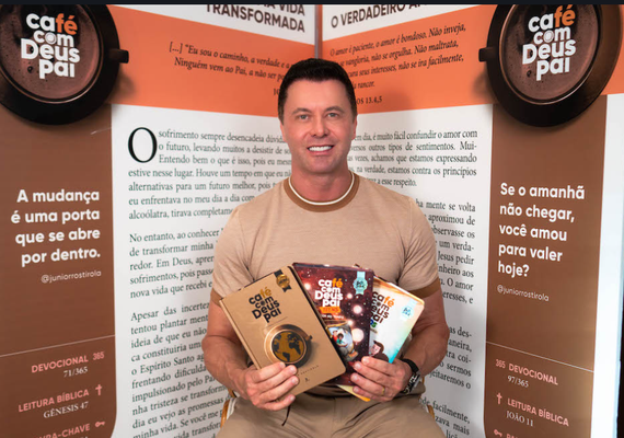 Maceió recebe a Tour 'Café com Deus Pai' com Junior Rostirola