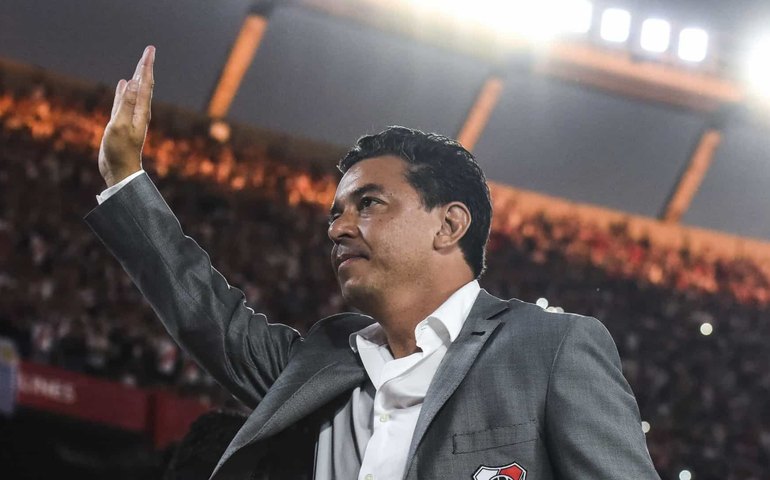 Desde junho de 2014 à frente do time, Gallardo é arma do River contra o Palmeiras