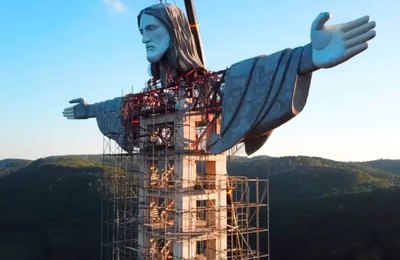 Pilar: maior Cristo do mundo começa a ser construído em maio, confirma prefeito Renato Filho