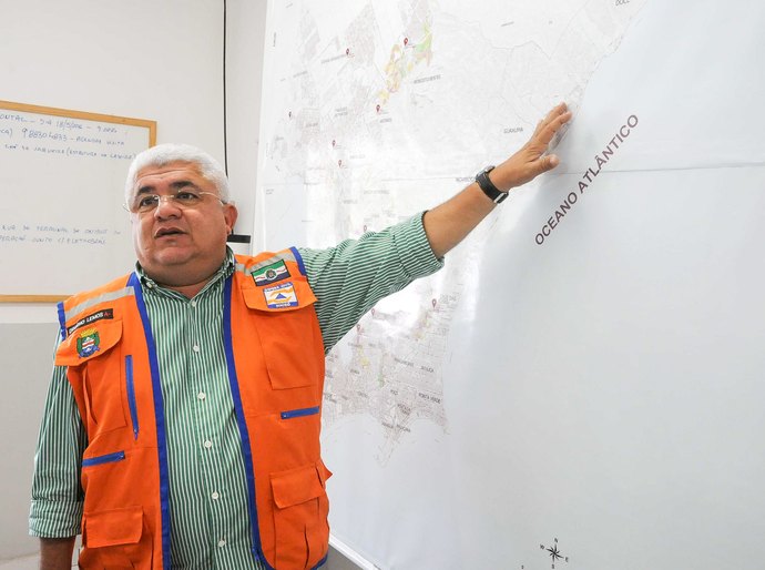 Defesa Civil está em alerta para chuvas mais fortes em Maceió