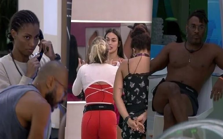 BBB 23: noite de Big Fone rende briga entre Bruna Griphao, Larissa e Paula