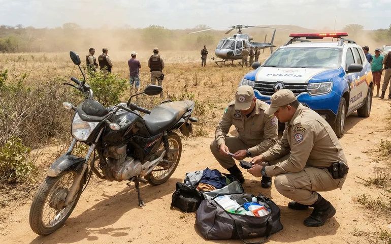 Passageiros de helicóptero são assaltados após pouso de emergência no Ceará