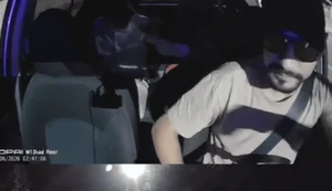 Rafael dos Santos, o Pirata Drive, interrompeu corrida em Taubaté após ouvir comentário racista sobre música que tocava no carro / Foto: Reprodução/Metrópoles