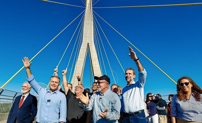 Ponte da Integração é entregue pelo presidente Lula e pelo ministro Renan Filho