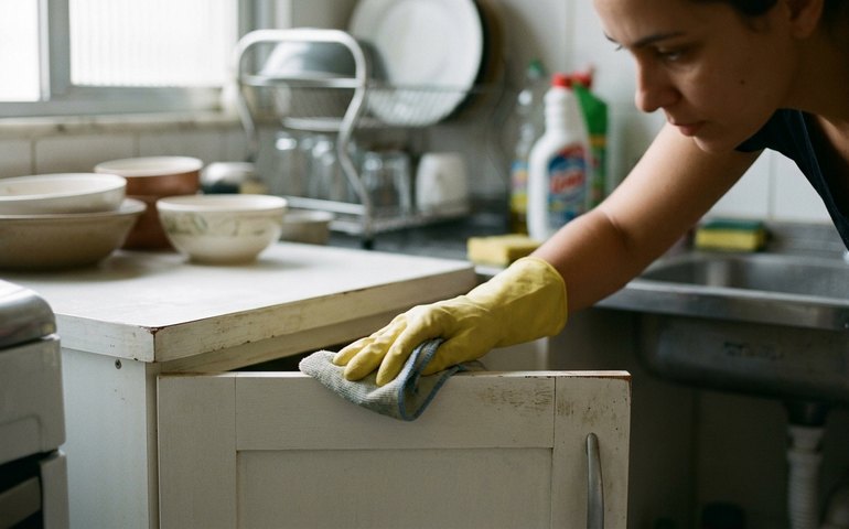 As 6 áreas da cozinha que a maioria das pessoas esquece durante a limpeza