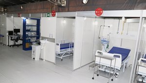 HOSPITAL DE CAMPANHA / Foto: Sérgio Silva
