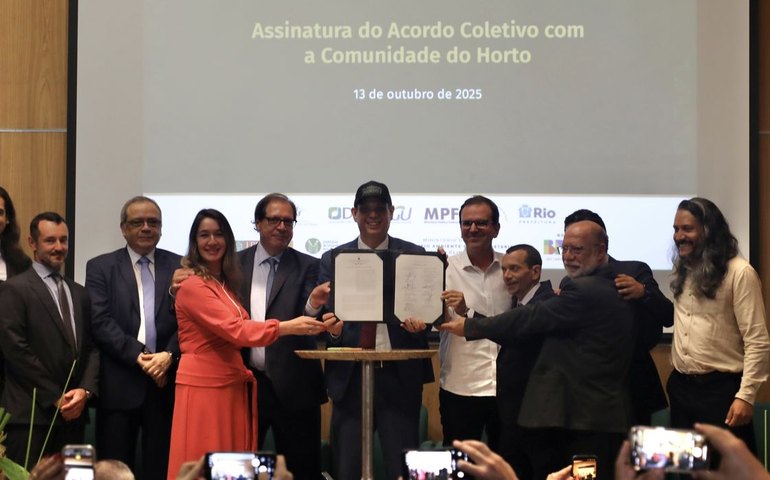 Comunidade do Horto e Jardim Botânico assinam acordo histórico no Rio