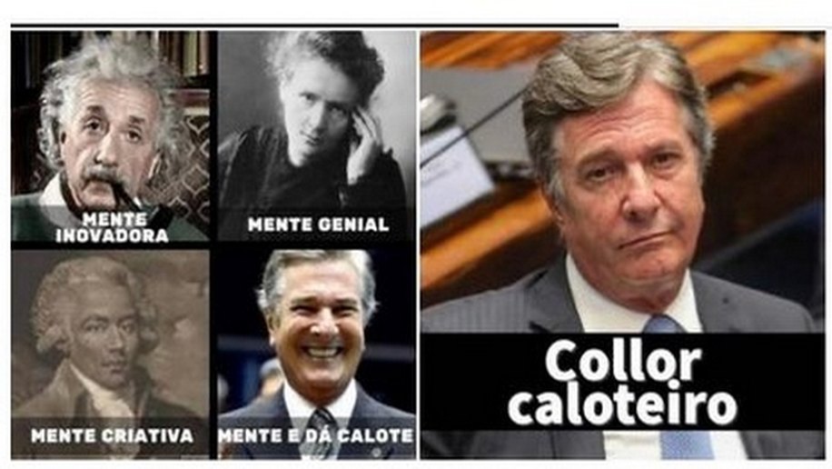 No Instagram, ex-empregados de Collor o denunciam por “calote”