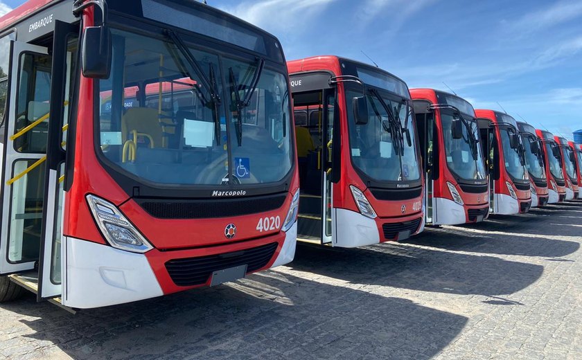 Real Alagoas entrega 10 novos ônibus para o sistema de transporte de Maceió